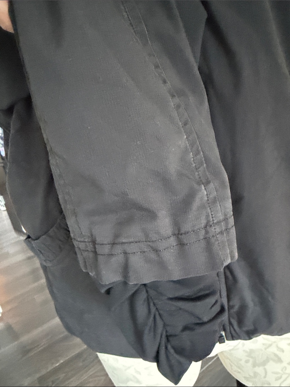 lululemon athletica Black Hooded dance Studio jacket size 8 - Picture 4 of 9